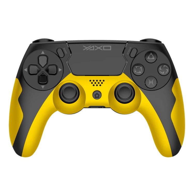 YAXO Wireless Controller HORNET FURY PS4 PS3 PC yellow (1).jpg