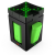 YAXO ŁADOWARKA Z AKUMULATORAMI DO PADÓW SHARP RAMPAGE Techno Black (1).png