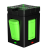 YAXO ŁADOWARKA Z AKUMULATORAMI DO PADÓW SHARP RAMPAGE Techno Black (3).png